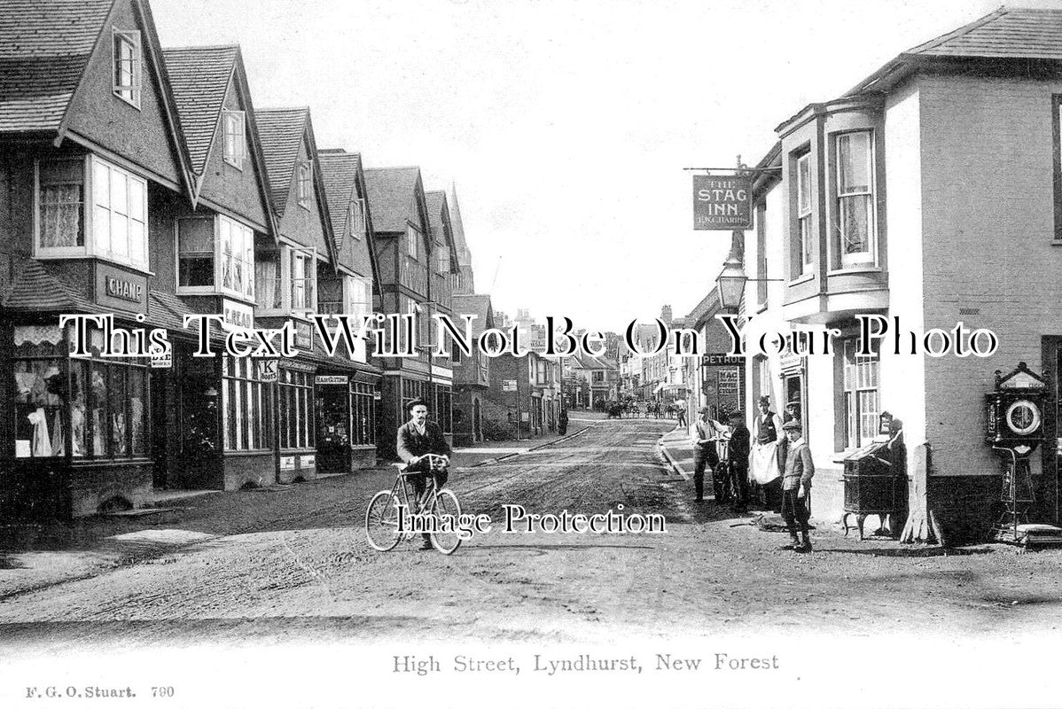 HA 5564 - The Stag Inn Pub, High Street, Lyndhurst, New Forest, Hampshire