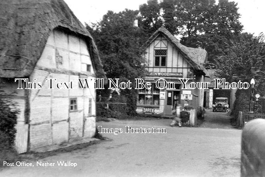 HA 5567 - Nether Wallop Post Office, Hampshire c1936