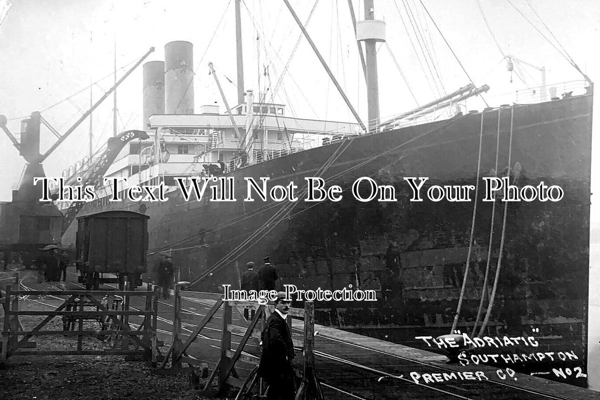 HA 5596 - The Adriatic Ship, Southampton Docks, Hampshire