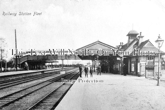 HA 5606 - Fleet Railway Station, Hampshire