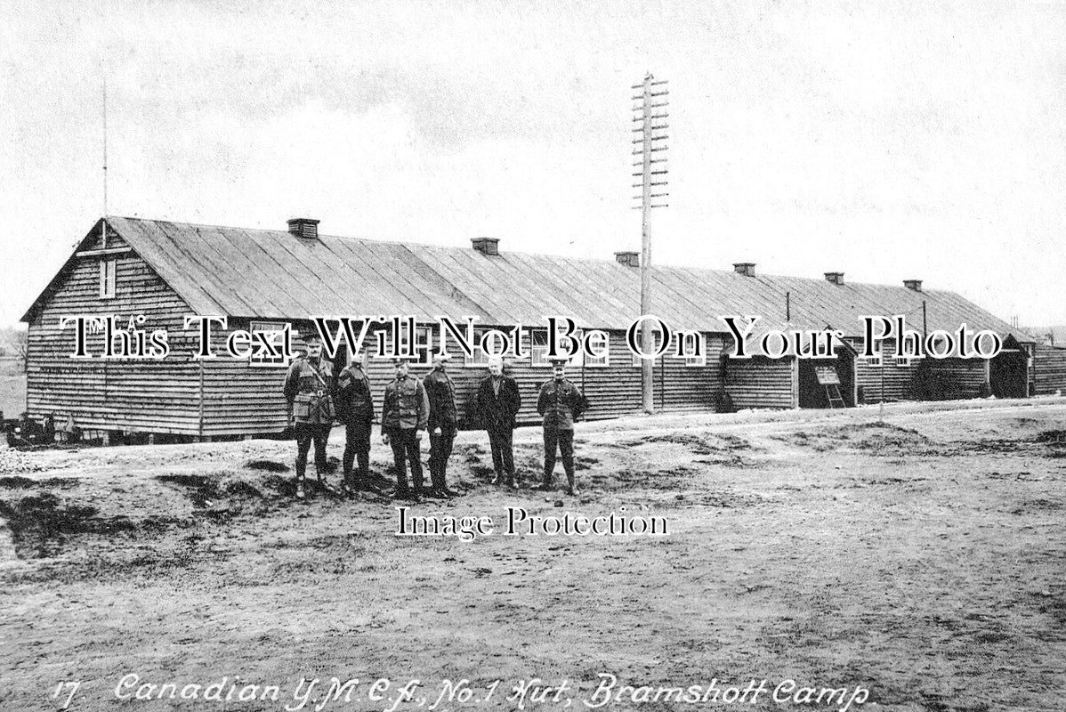 HA 5620 - Canadian YMCA No1 Hut, Bramshott Military Camp 1918 WW1