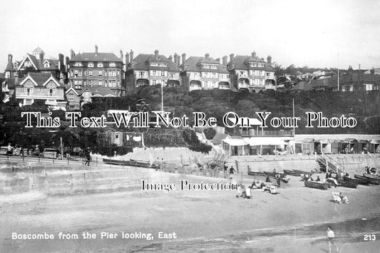 HA 5647 - Boscombe From The Pier, Bournemouth, Hampshire