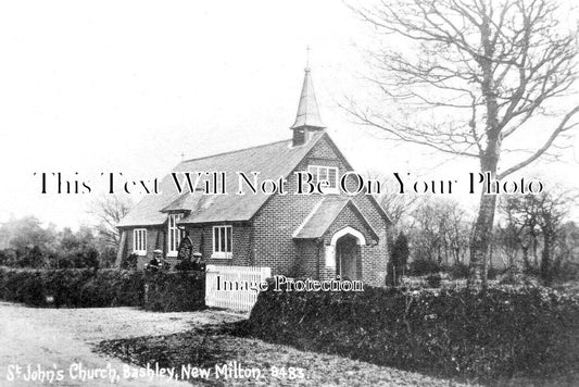 HA 5673 - St Johns Church, Bashley, New Milton, Hampshire