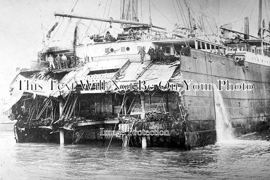 HA 5688 - SS Suevic Ship Wreck, Southampton, Hampshire
