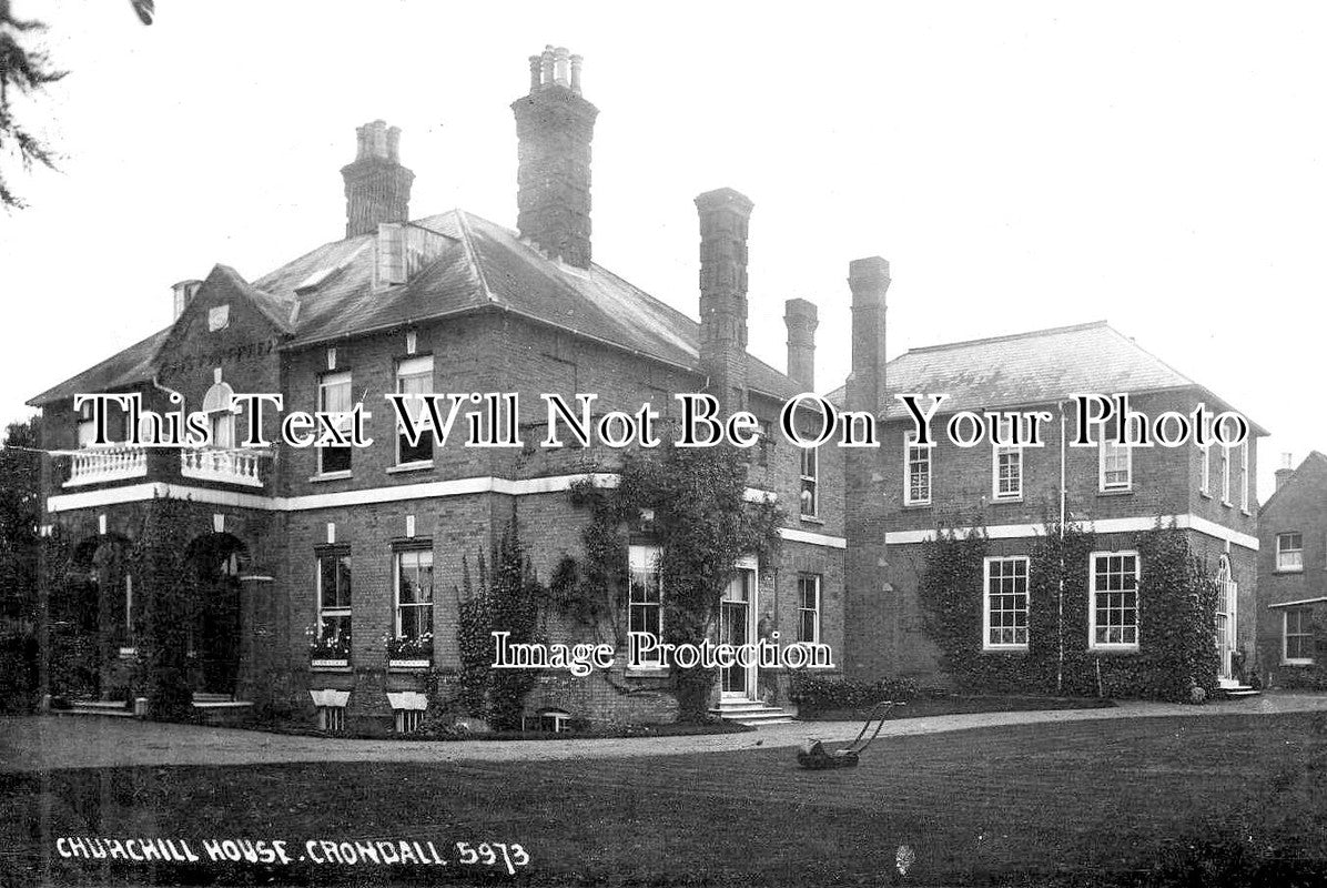 HA 5706 - Churchill House, Crondall, Hampshire c1916