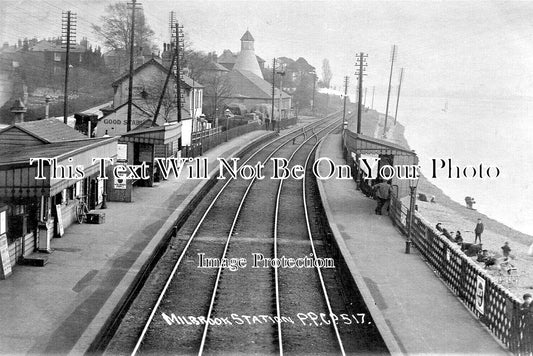 HA 5724 - Millbrook Railway Station, Hampshire c1907