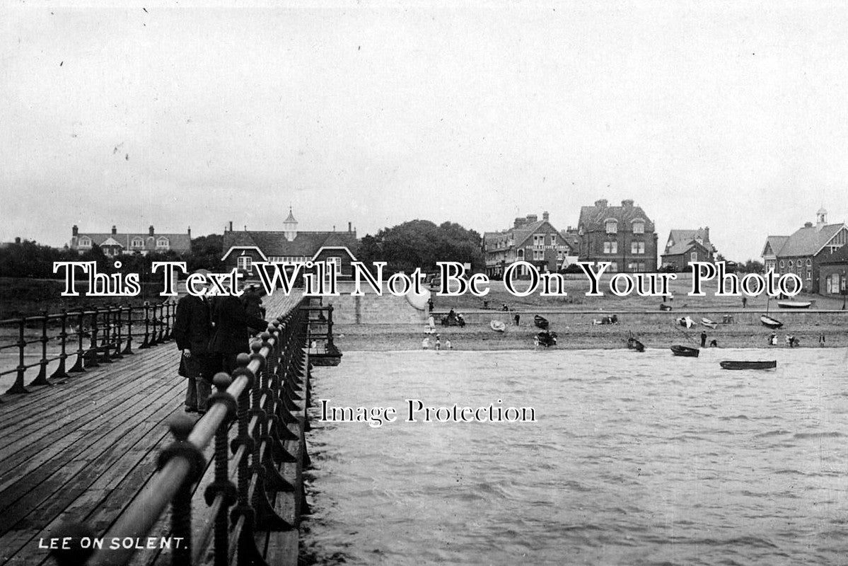 HA 645 - The Pier, Lee On Solent, Hampshire c1907