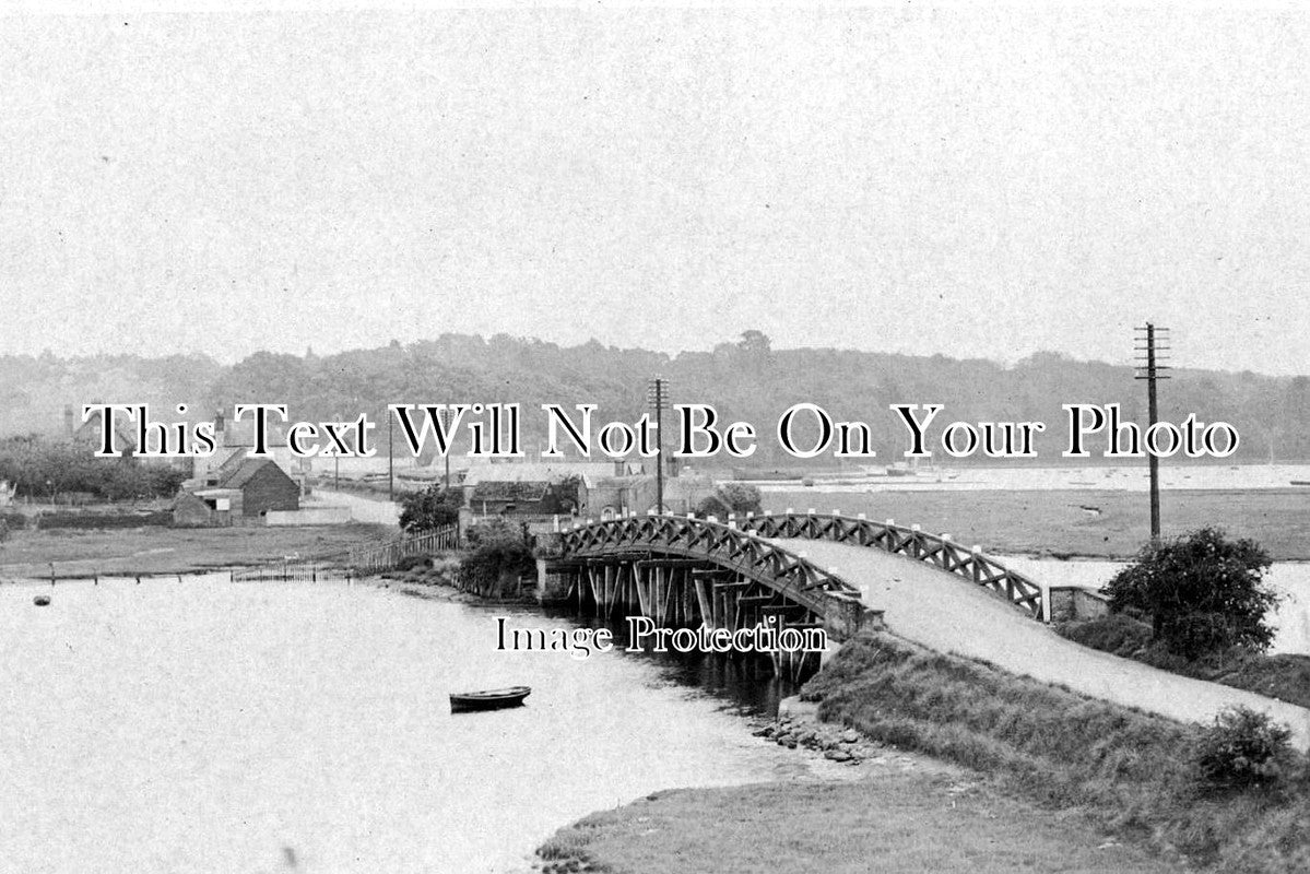 HA 650 - The Old Bursledon Bridge Over The Hamble River, Hampshire