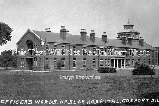 HA 695 - Officers Wards, Haslar Hospital, Gosport, Hampshire c1912