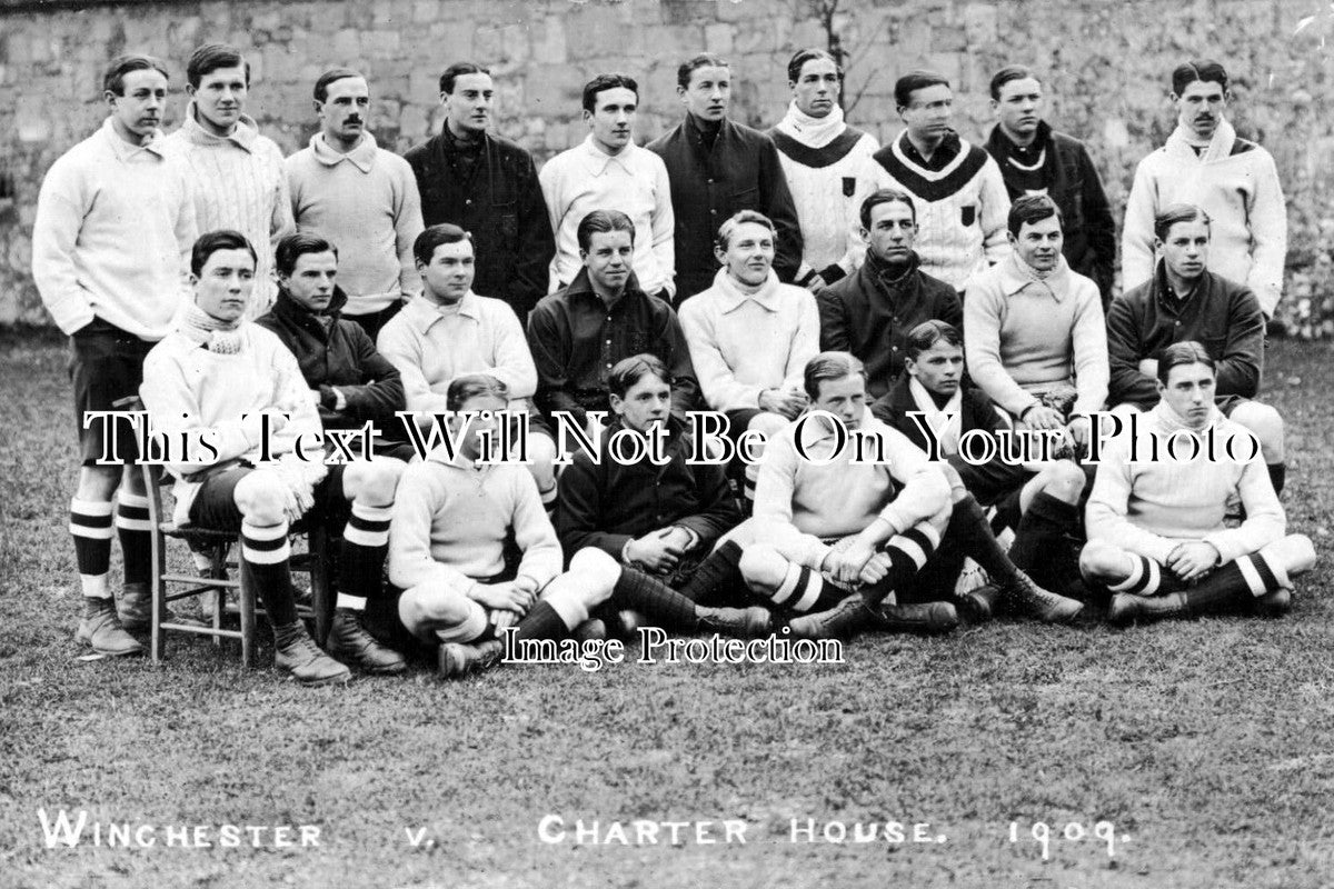 HA 749 - Winchester v Charterhouse, Hampshire 1909