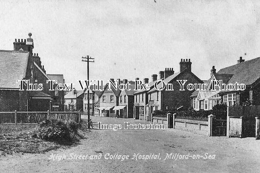 HA 762 - High Street & Cottage Hospital, Milford On Sea, Hampshire