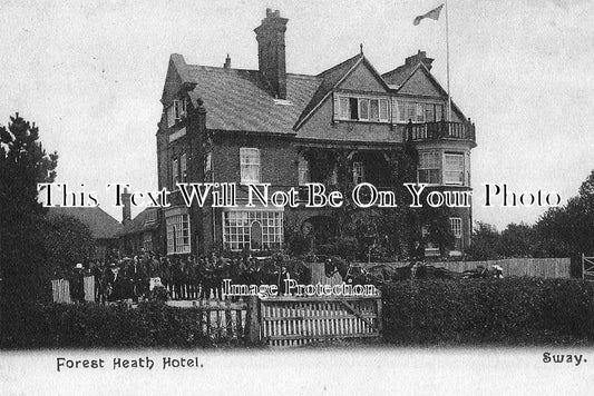 HA 772 - Forest Heath Hotel, Sway, Hampshire c1905
