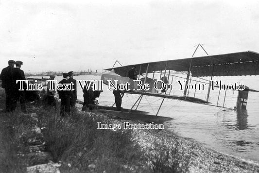 HA 816 - Aviation Claude Graham White Aviator Biplane Wake up England, Hampshire