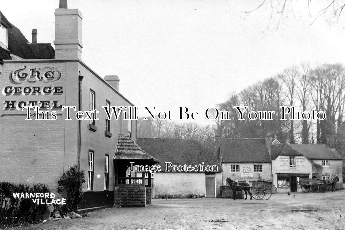 HA 828 - Warnford, Hampshire c1908