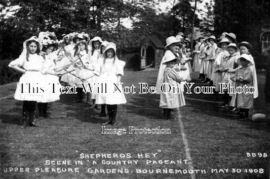 HA 874 - A Country Pageant, Upper Pleasure Gardens, Bournemouth, Hampshire c1908