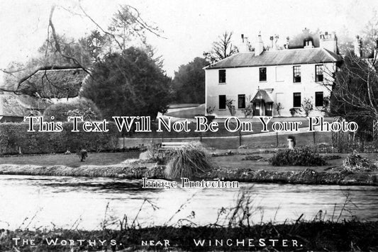 HA 892 - The Worthys Country House, Hampshire c1906