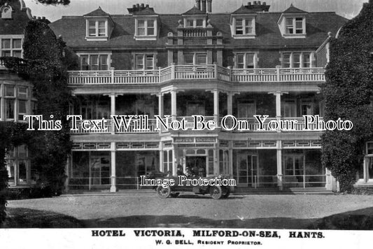 HA 897 - Hotel Victoria, Milford On Sea, Hampshire