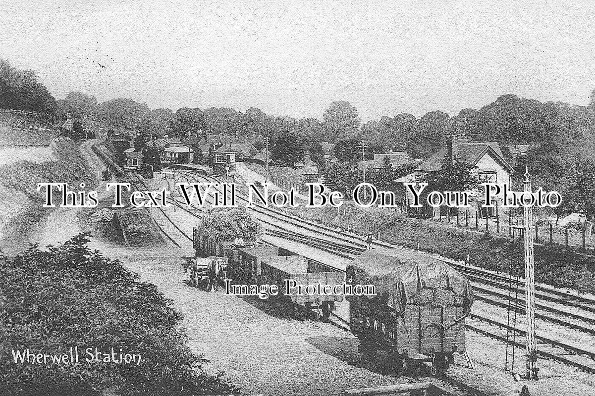 HA 90 - Wherwell Railway Station, Hampshire