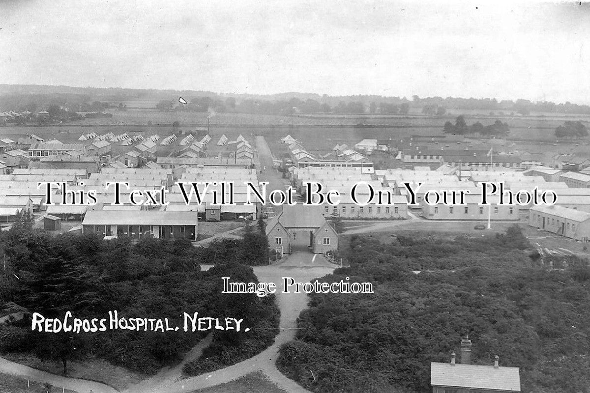 HA 900 - WW1 Red Cross Hospital At Netley, Hampshire