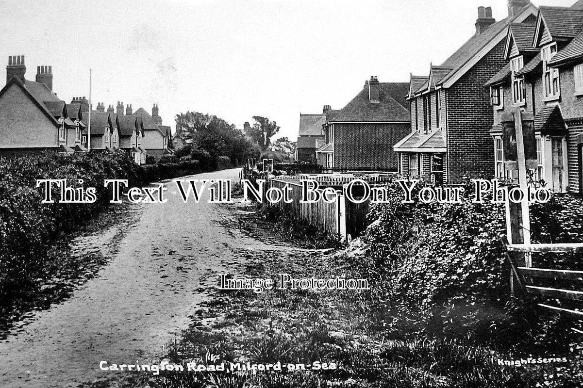 HA 91 - Carrington Road, Milford On Sea, Hampshire c1914