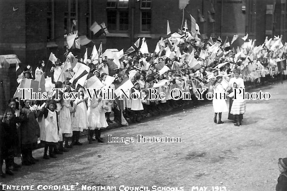 HA 920 - 'Entente Cordiale' Northam Council Schools, Southampton, Hampshire 1913