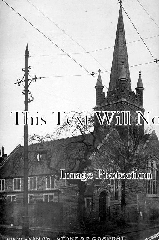 HA 921 - Wesleyan Church, Stoke Road, Gosport, Hampshire