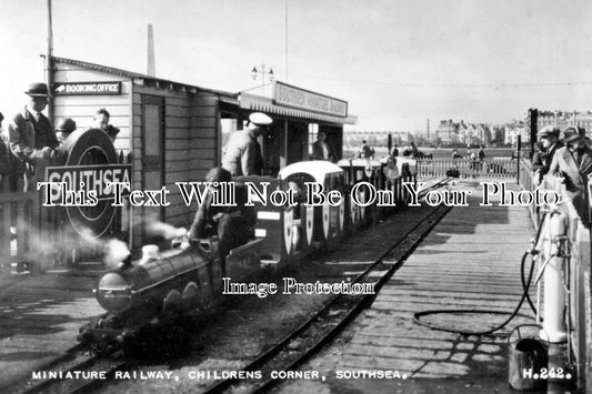 HA 929 - Southsea Miniature Railway Station Terminus, Hampshire