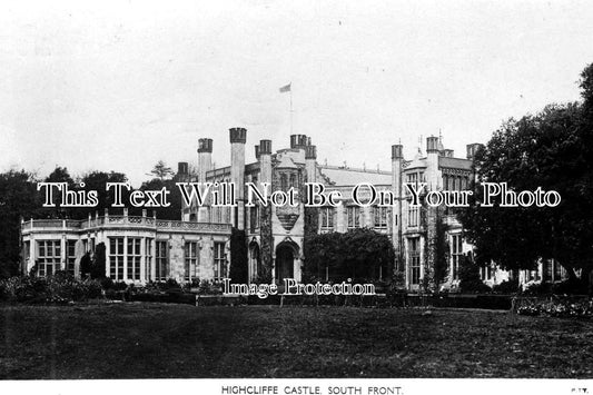 HA 938 - Highcliffe Castle, South Front, Hampshire