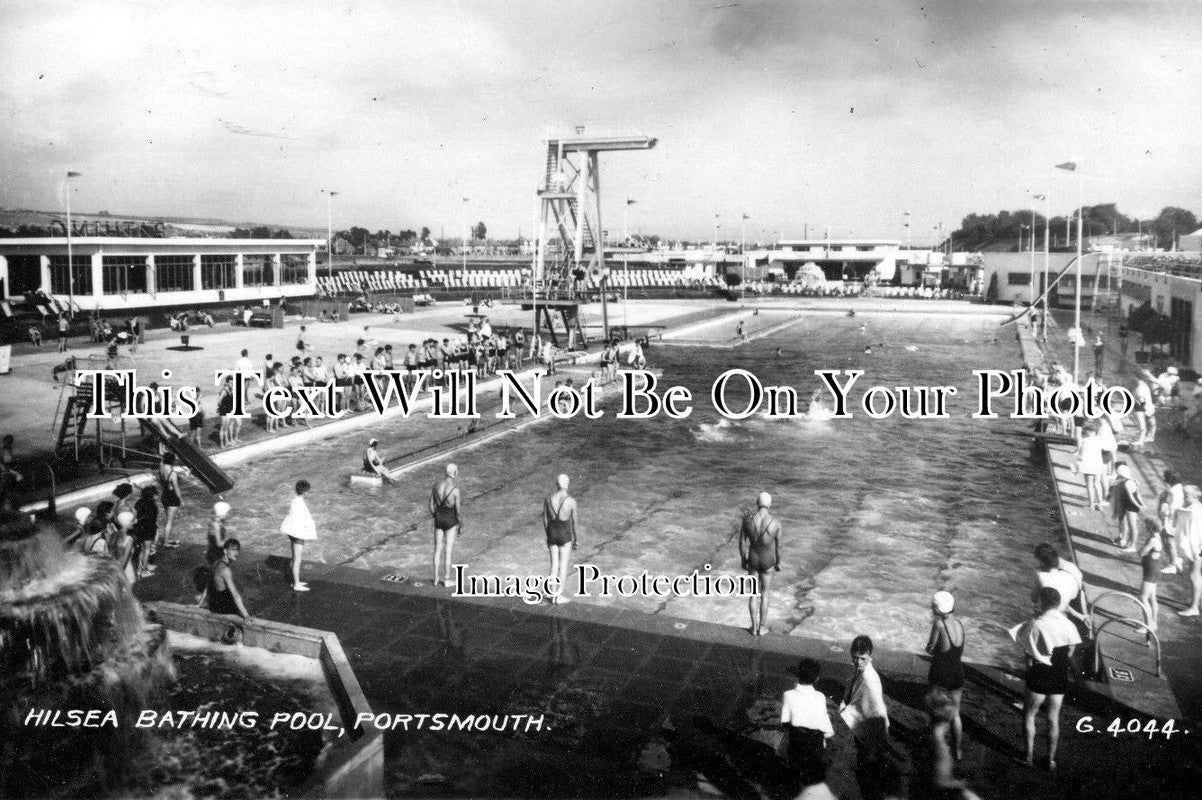 HA 957 - Hilsea Lido Bathing Pool, Portsmouth, Hampshire