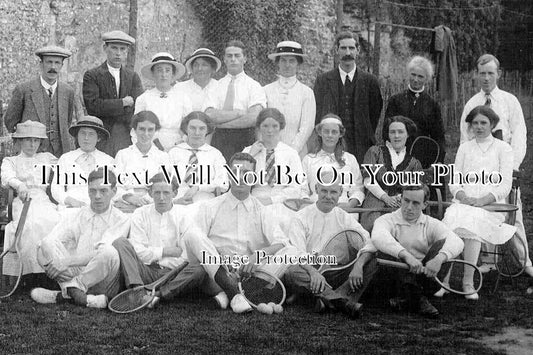 HA 958 - Chilcomb Tennis Club, Hampshire c1914