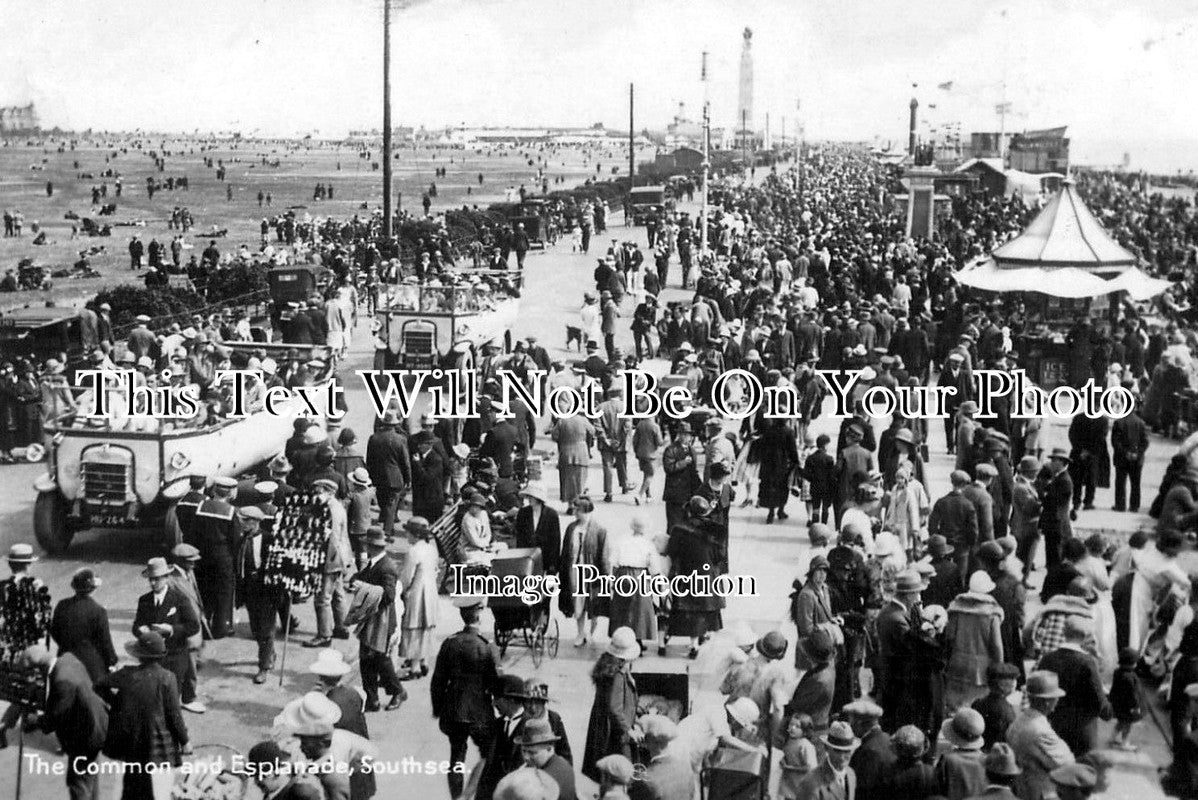 HA 971 - The Common & Esplanade, Southsea, Hampshire c1929