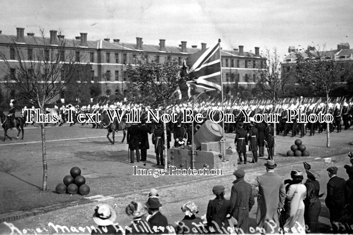 HA 980 - Eastney Barracks, Royal Marine Artillery Battalion, Southsea, Hampshire