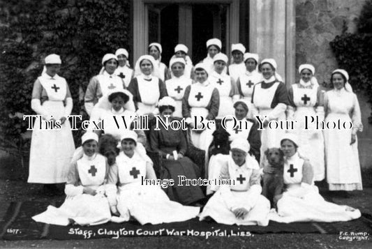 HA 981 - Staff At Clayton Court War Hospital, Liss, Hampshire