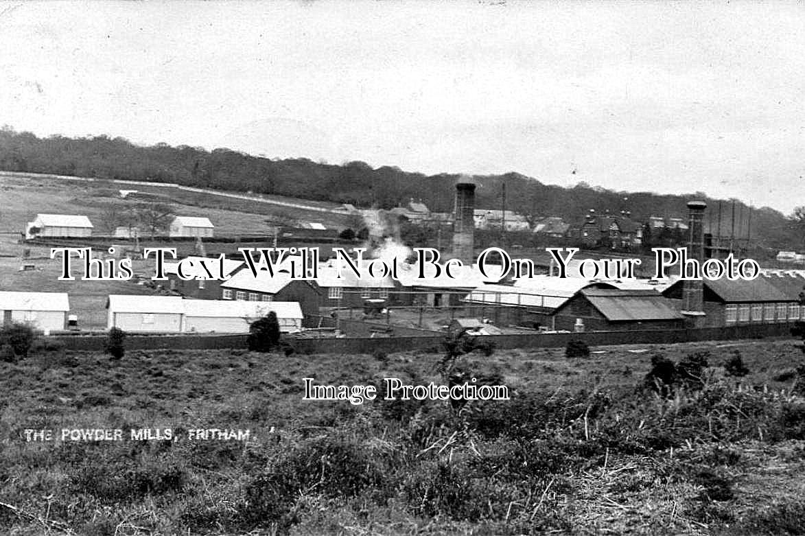 HA 989 - Fritham Gunpowder Factory, New Forest, Hampshire c1905