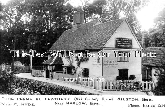 HF 1060 - The Plume Of Feathers, Gilston, Hertfordshire