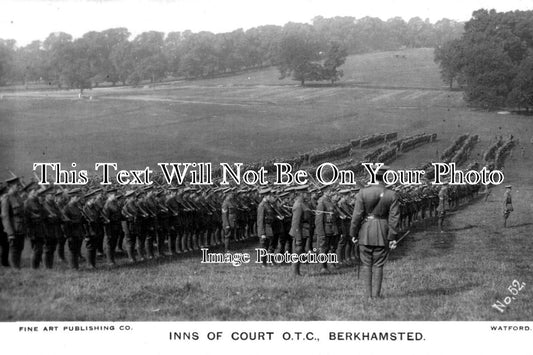 HF 1095 - Berkhamsted Inns Of Court Officers Training Corps, Hertfordshire