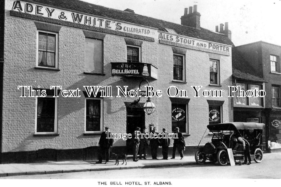 HF 111 - The Bell Hotel, St Albans, Hertfordshire c1911