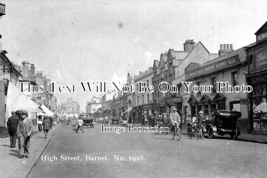 HF 118 - High Street, Barnet, Hertfordshire c1928