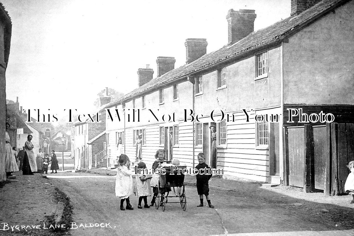 HF 1183 - Bygrave Lane, Baldock, Hertfordshire c1917