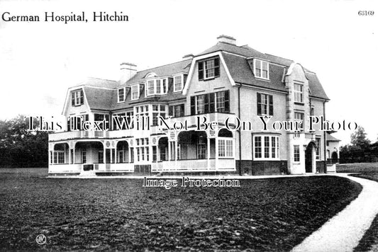 HF 1195 - German Hospital, Hitchin, Hertfordshire