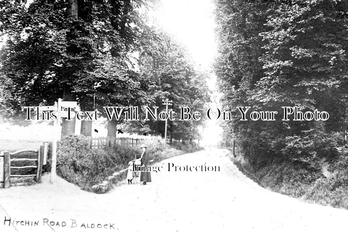 HF 1209 - Hitchin Road, Baldock, Hertfordshire c1915
