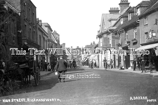 HF 1228 - High Street, Rickmansworth, Hertfordshire c1917