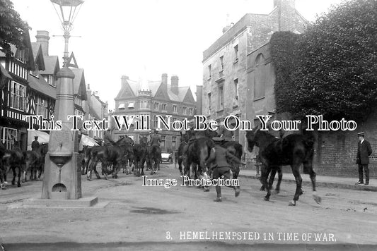 HF 1282 - Hemel Hempstead In Time Of War, Hertfordshire c1914