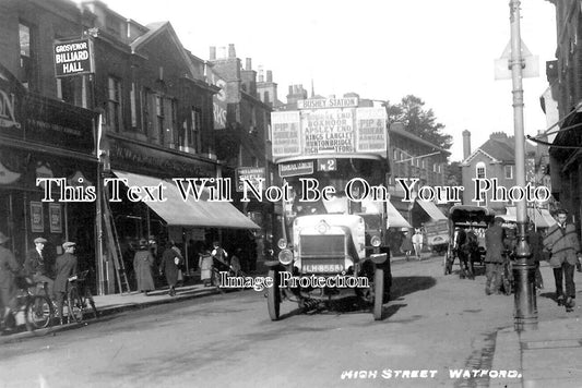 HF 1307 - Watford High Street, Hertfordshire c1924