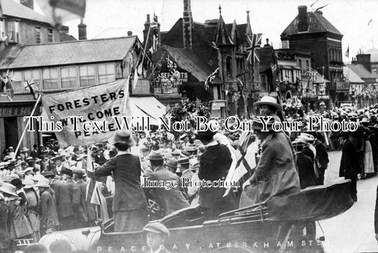 HF 133 - Peace Day At Berkhamsted, Hertfordshire 11th Nov 1918