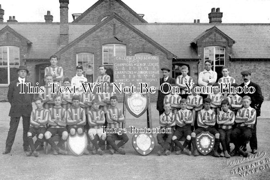 HF 1353 - Callowland School Football Teams, Watford 1911