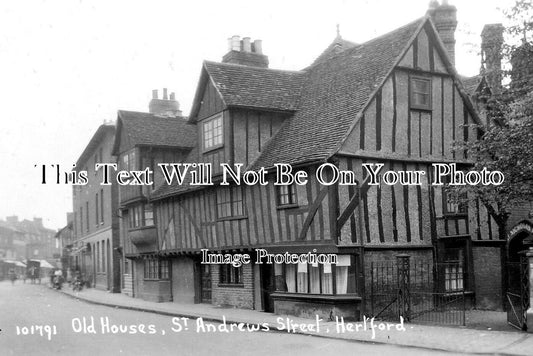 HF 1364 - Old Houses, St Andrews Street, Hertford, Hertfordshire