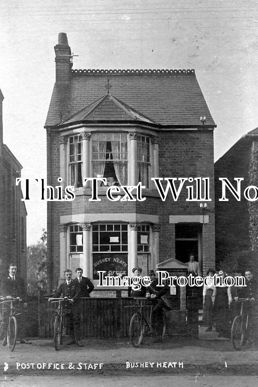 HF 138 - Post Office, Bushey Heath, Hertfordshire c1920