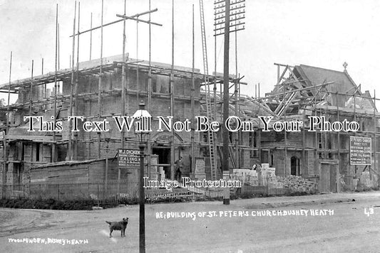 HF 1382 - Re Building Of St Peters Church, Bushey Heath, Hertfordshire