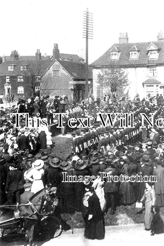 HF 1426 - Proclamation Of King George V, Stevenage, Hertfordshire 1910